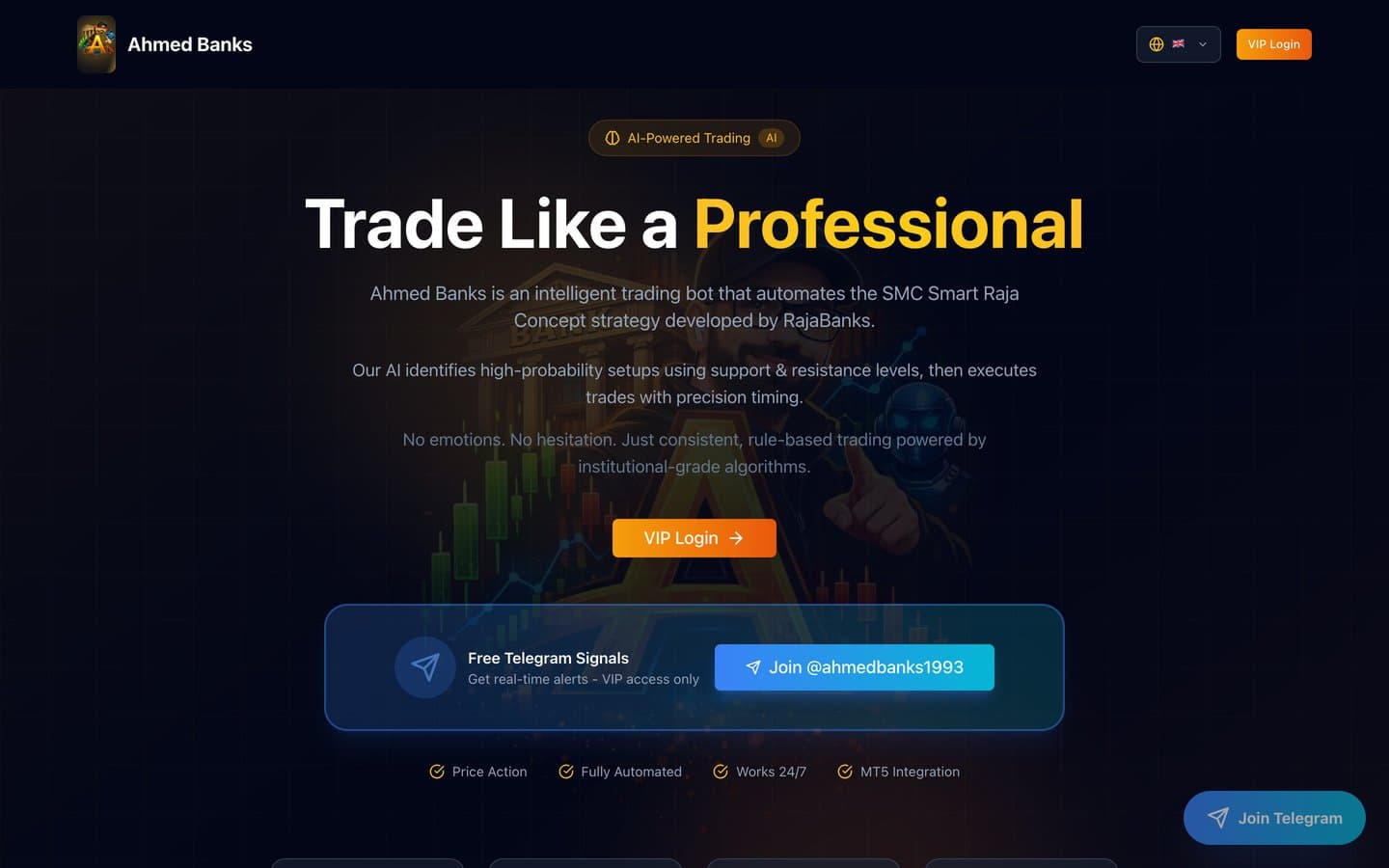 AhmedBanks — AI platform preview